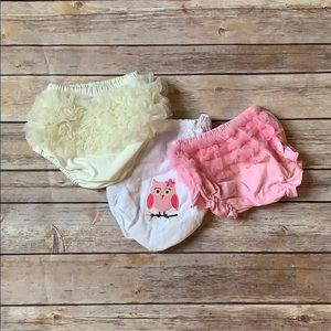 Set of 3 diaper covers